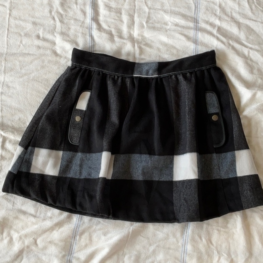 Free People plaid skirt